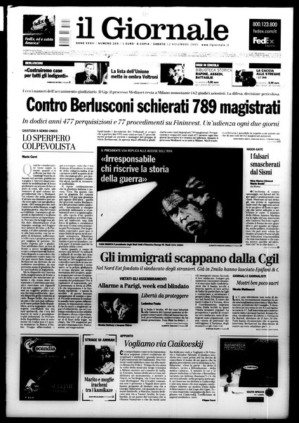 Il giornale : quotidiano del mattino